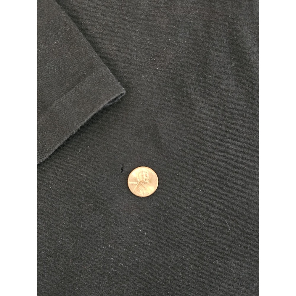 Polo Ralph Lauren Holiday Heritage Black W Plaid Logo Men's Small Hooded T-Shirt - Picture 6 of 6